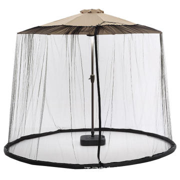 Patio Adjustable Garden Umbrella Polyester Mosquito Netting